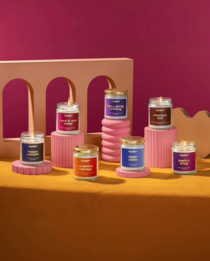 Coconut Apricot Candles - Long- Lasting, Gold Foil Labels, Multiple Scents Varieties Available | 7.2Oz