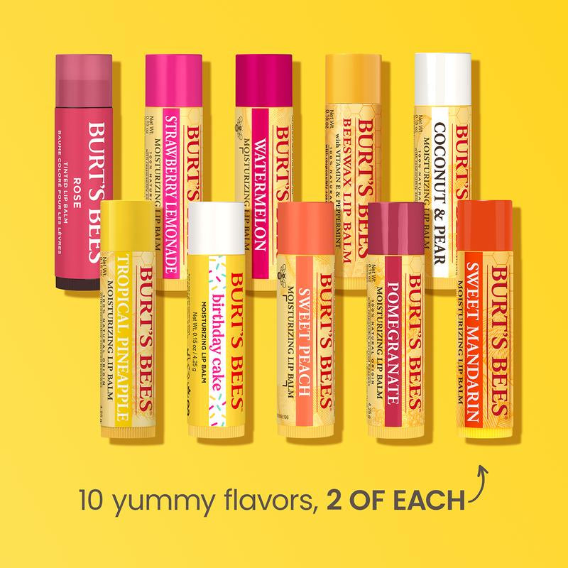 Burt'S Bees Summer Mini Mega Balm Set