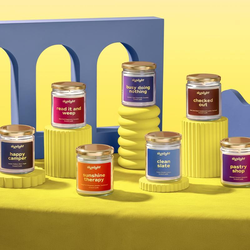 Coconut Apricot Candles - Long- Lasting, Gold Foil Labels, Multiple Scents Varieties Available | 7.2Oz